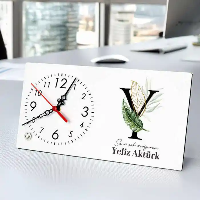 Kişiye Özel Masa Saati ile Dekorasyonunuza Anlam Katın ve Hediye Seçeneklerini Zenginleştirin