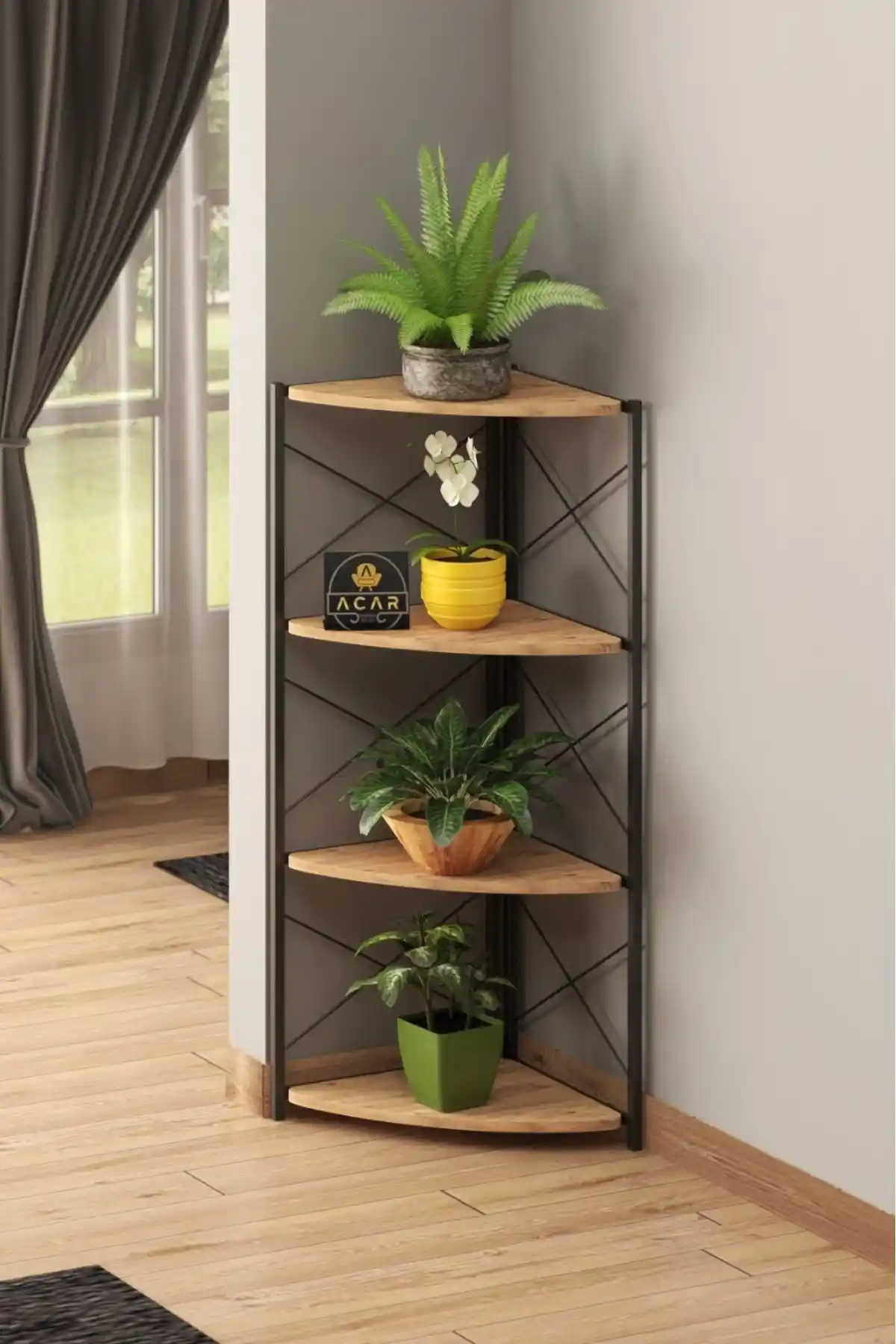 Köşe Çiçeklikleri ile Mekânlarınızı Şık ve Fonksiyonel Hale Getirin