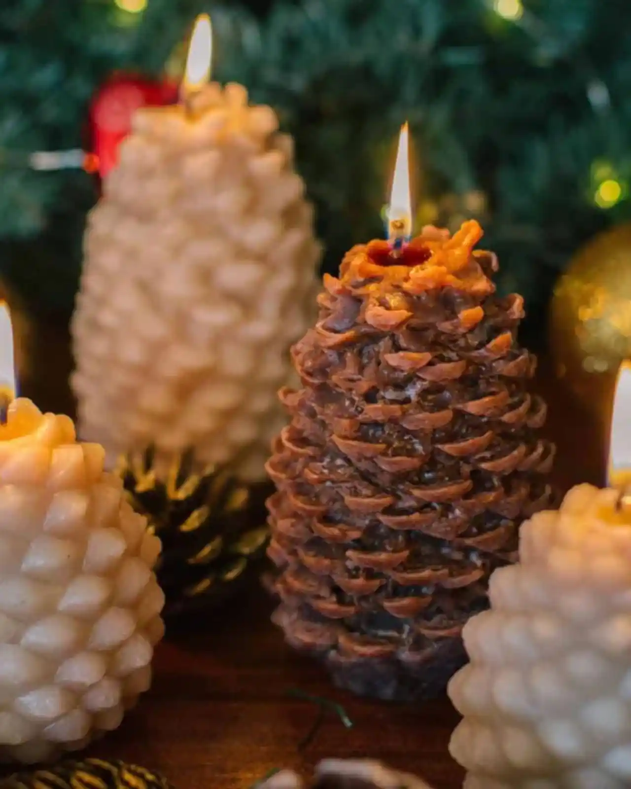 Kozalak Mum Dekorasyonu: Doğal ve Şık Mekanlar İçin Pratik Fikirler ve Uygulamalar