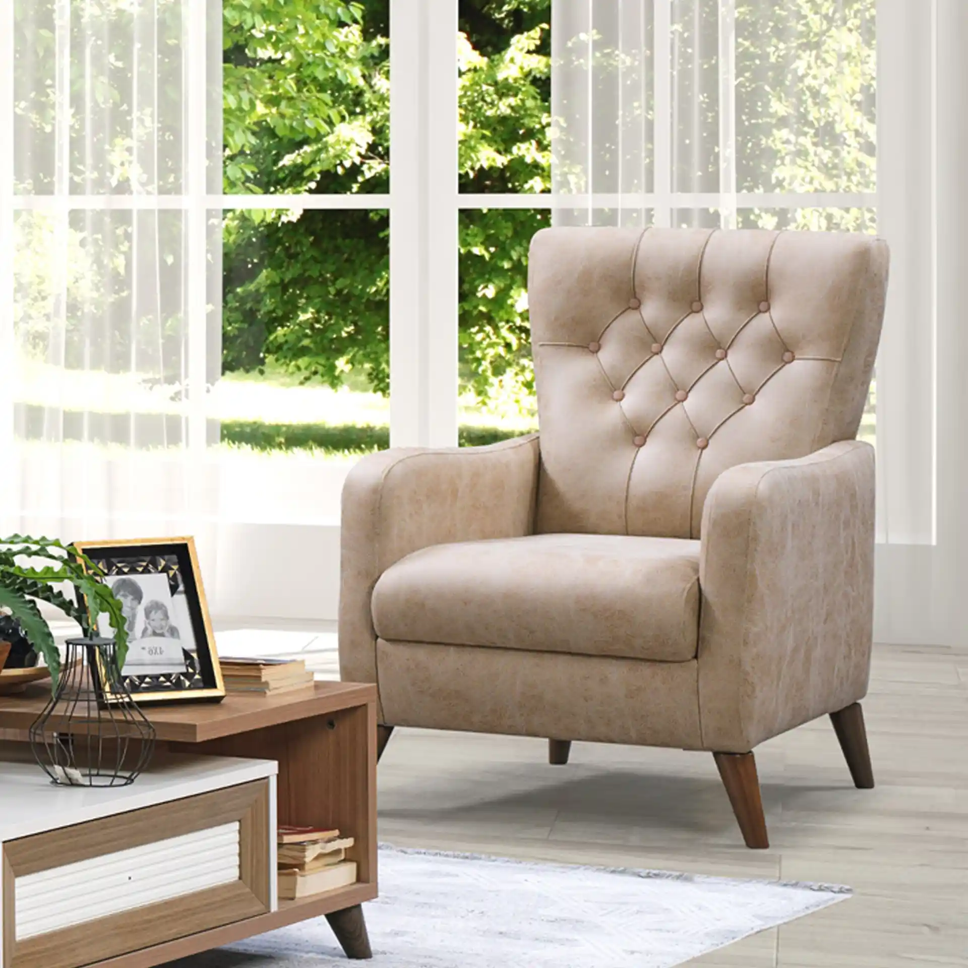 Krem Berjerlerle Modern ve Şık Oturma Alanları Yaratmanın Yolları