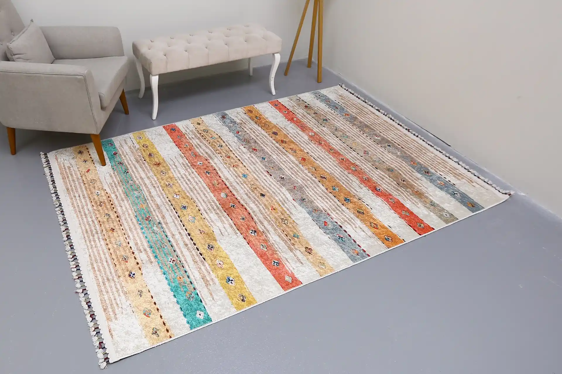 Krem Kilim Dekorasyonunda Zarafet ve Şıklık İçin Modern ve Klasik Fikirler