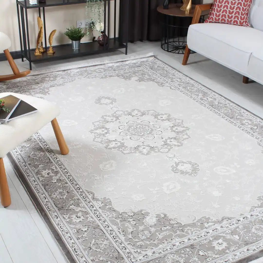 Krem Vizon Halı Modelleri ile Evinize Şıklık ve Sıcaklık Katmanın Yolları