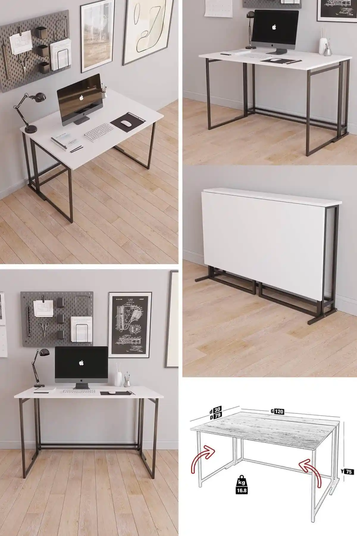 Küçük Bilgisayar Masası Seçimi ve Dekorasyon İpuçlarıyla Alanınızı Verimli Kullanın