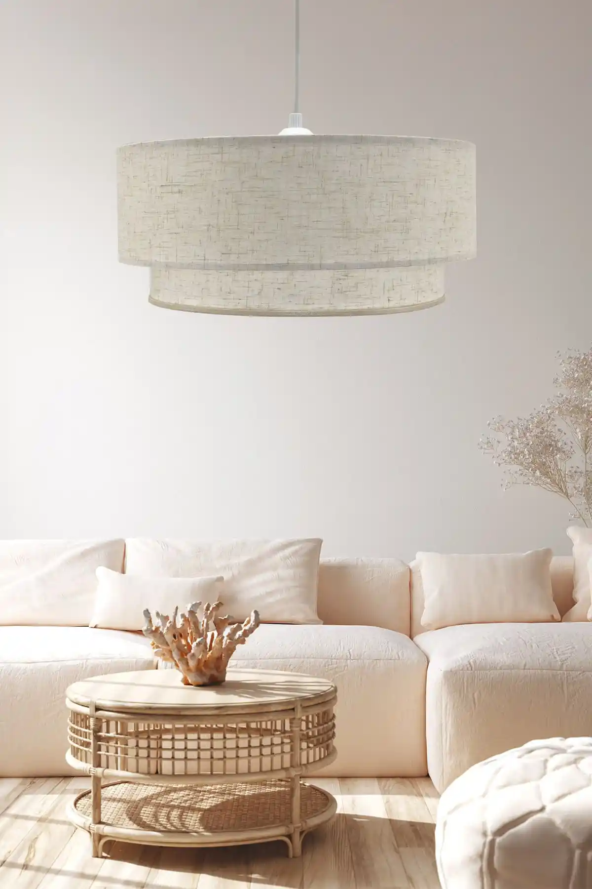 Kumaş Avize ile Dekorasyonun Şıklığını ve Sıcaklığını Yakalayın