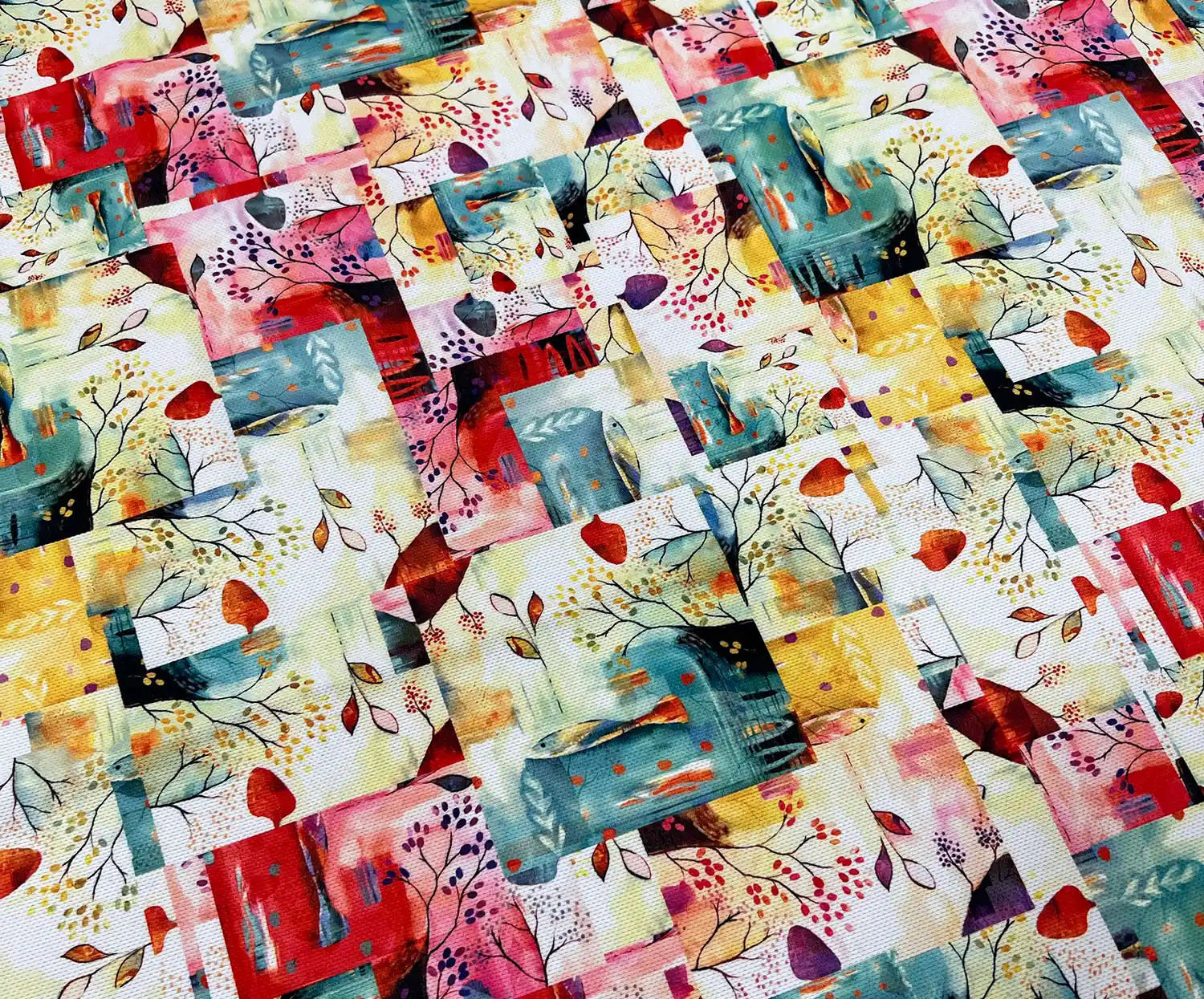 Kumaş Tablo Dekorasyonunda Şıklık ve Sıcaklık Yaratmanın Modern Yolları