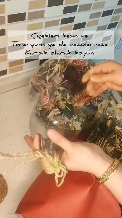 Kuru<muş> Çiçekler ile Doğal ve Estetik Dekorasyon Fikirleri ve Uygulama Yöntemleri