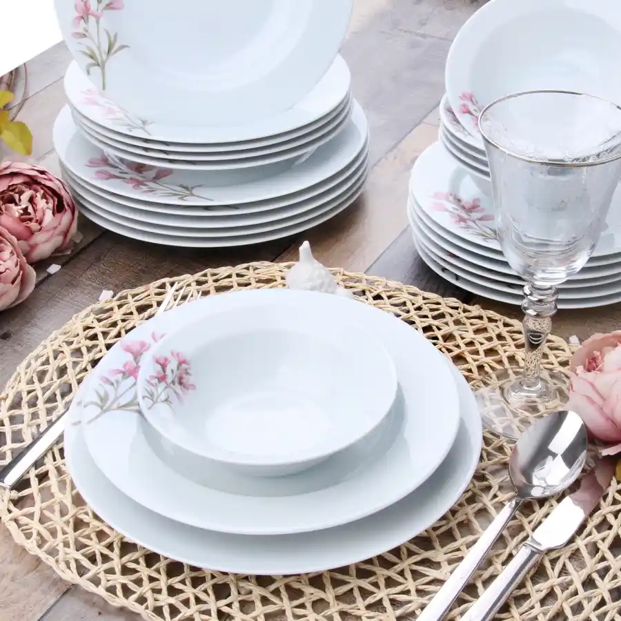 Kütahya 24 Parça Yemek Takımlarıyla Dekorasyonunuzu Zenginleştirin ve Şıklık Katın