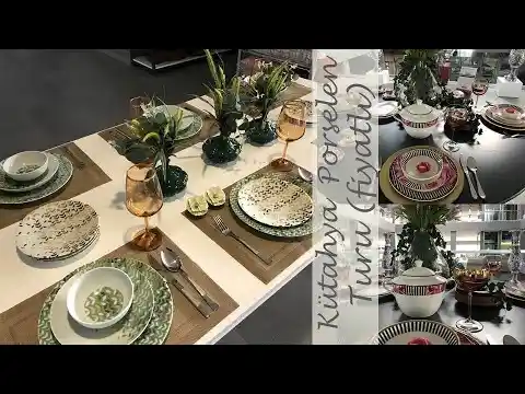 Kütahya Porselen Fırın Satış Mağazalarıyla Zarif ve Fonksiyonel Dekorasyon Çözümleri