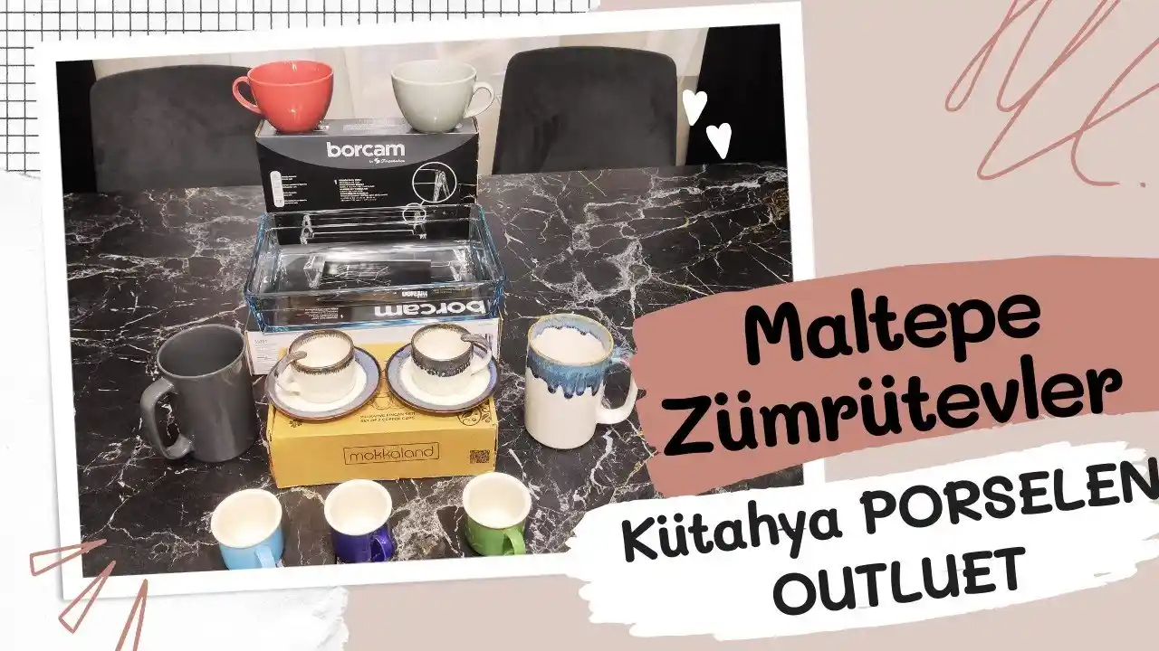 Kütahya Porselen Maltepe Outlet ile Dekorasyonda Zarafet ve Kalitenin Buluşması