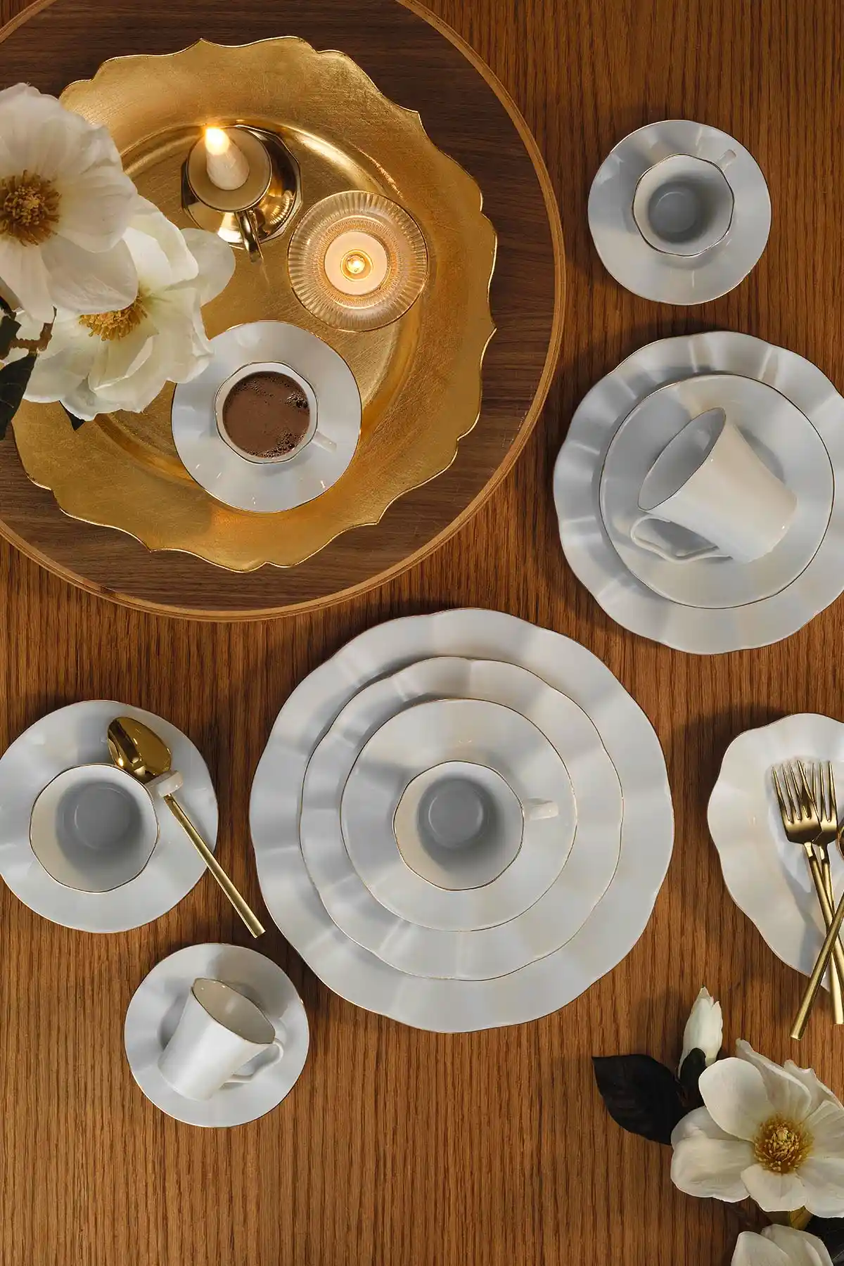 Kütahya Porselen Nil Yemek Takımıyla Dekorasyonda Zarafet ve Şıklık Yaratın