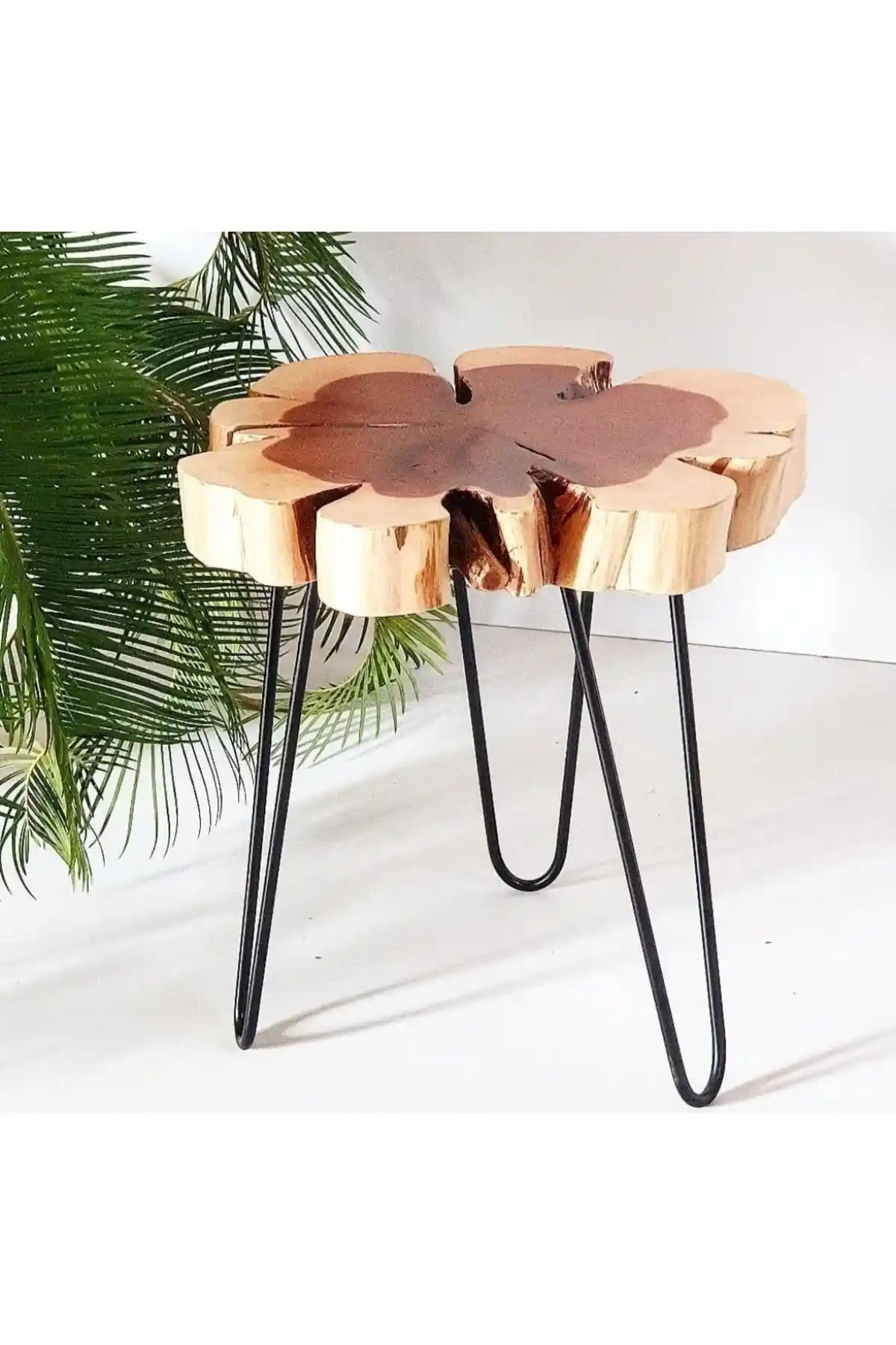 Kütük Yan Sehpa ile Doğal ve Şık Dekorasyon Çözümleri 75-90 Karakter