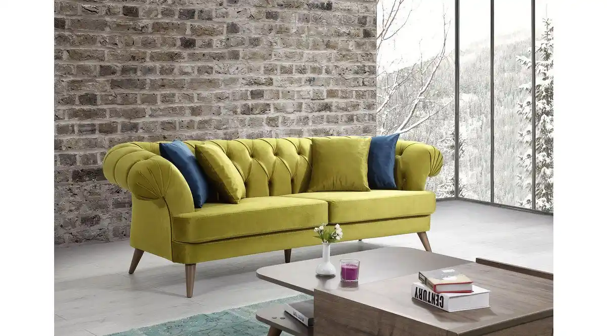 Lacivert Hardal Koltuk Takımıyla Modern ve Şık Dekorasyon İpuçları