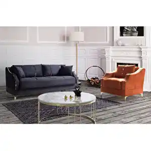 Lacivert Kiremit Renkli Koltuk Takımıyla Modern ve Şık Dekorasyon İpuçları