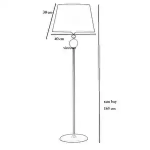 Lambader Ayağı Tekli Dekorasyon ile Mekanlara Zarif ve Fonksiyonel Dokunuşlar