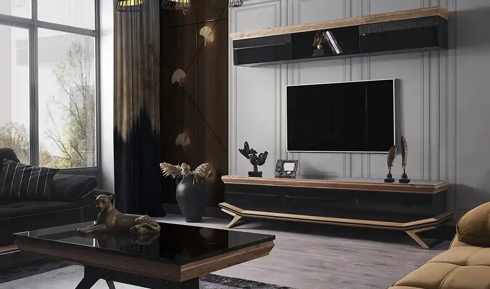 Larina TV Ünitesi ile Modern Dekorasyonunuzu Tamamlayın ve Şıklık Katın