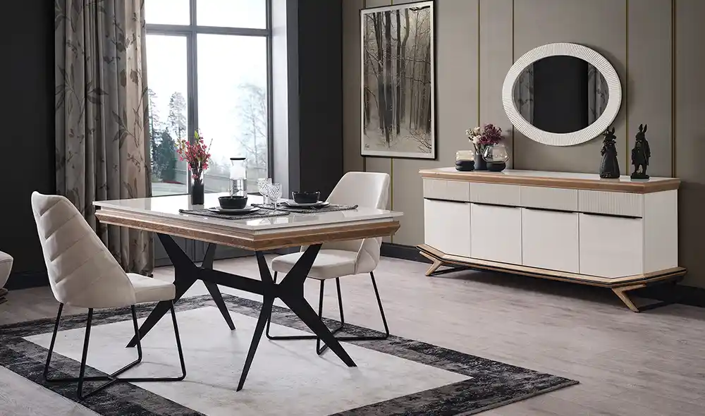 Larina Yemek Odası Dekorasyonunda Şıklık ve İşlevselliği Bir Arada Yakalayın