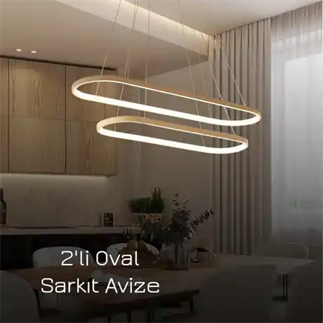 LED Sarkıt Avize ile Modern ve Şık Dekorasyon Çözümleri Sunan Aydınlatma Seçenekleri