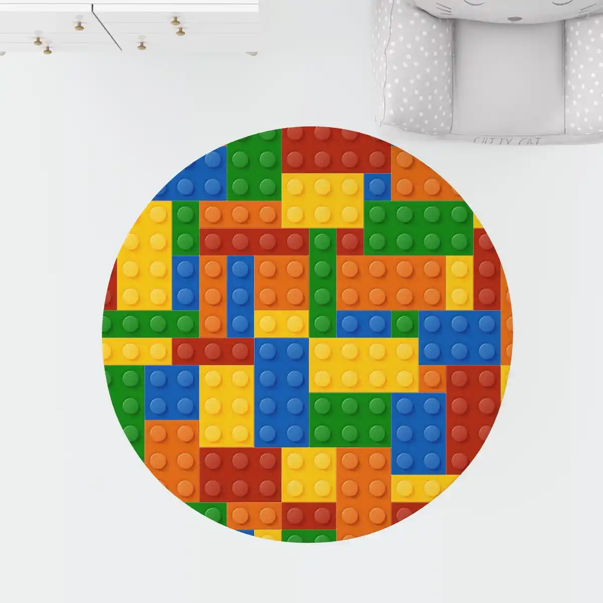 Lego Halısı ile Çocuk Odalarına Renkli ve Güvenli Dekorasyon Çözümleri