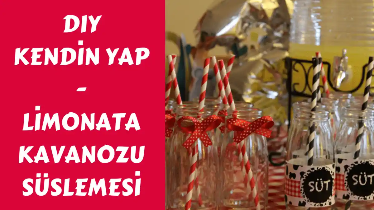 Limonata Kavanozlarıyla Modern ve Sürdürülebilir Dekorasyon Fikirleri