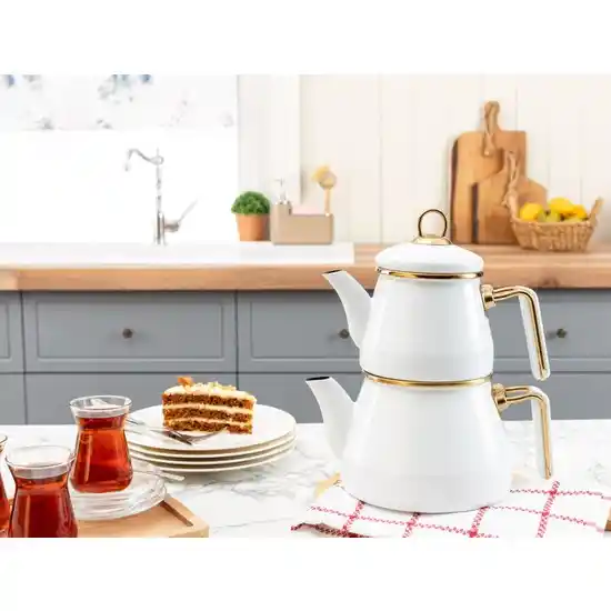 Madame Coco Emaye Çaydanlıkları ile Dekorasyonda Zarafet ve Fonksiyonellik