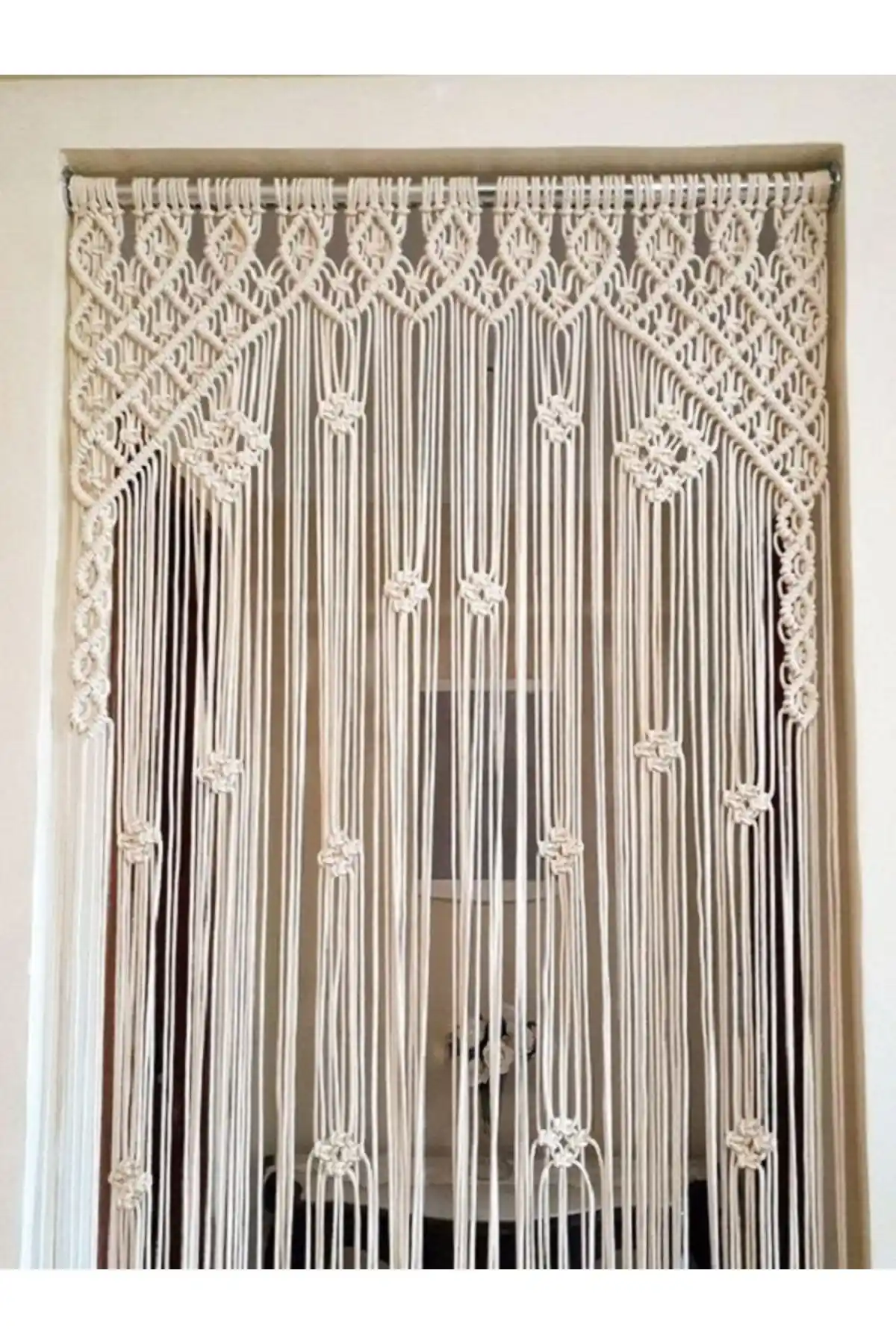 Makrome Kapı Perdesi ile Dekorasyonunuza Şıklık ve İşlevsellik Katın