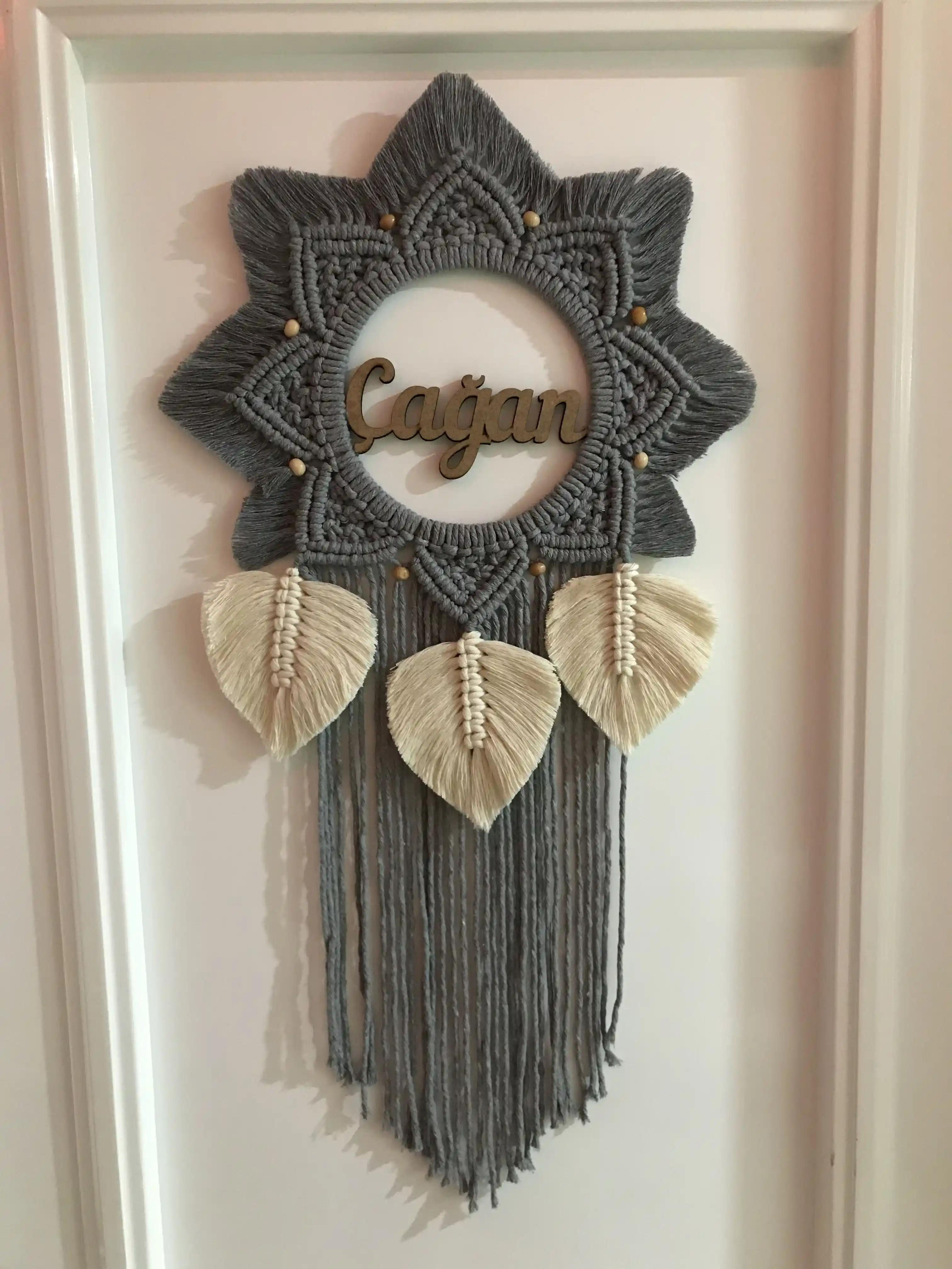 Makrome Kapı Süsü ile Evinize Sıcaklık ve Dekoratif Şıklık Katmanın Yolları