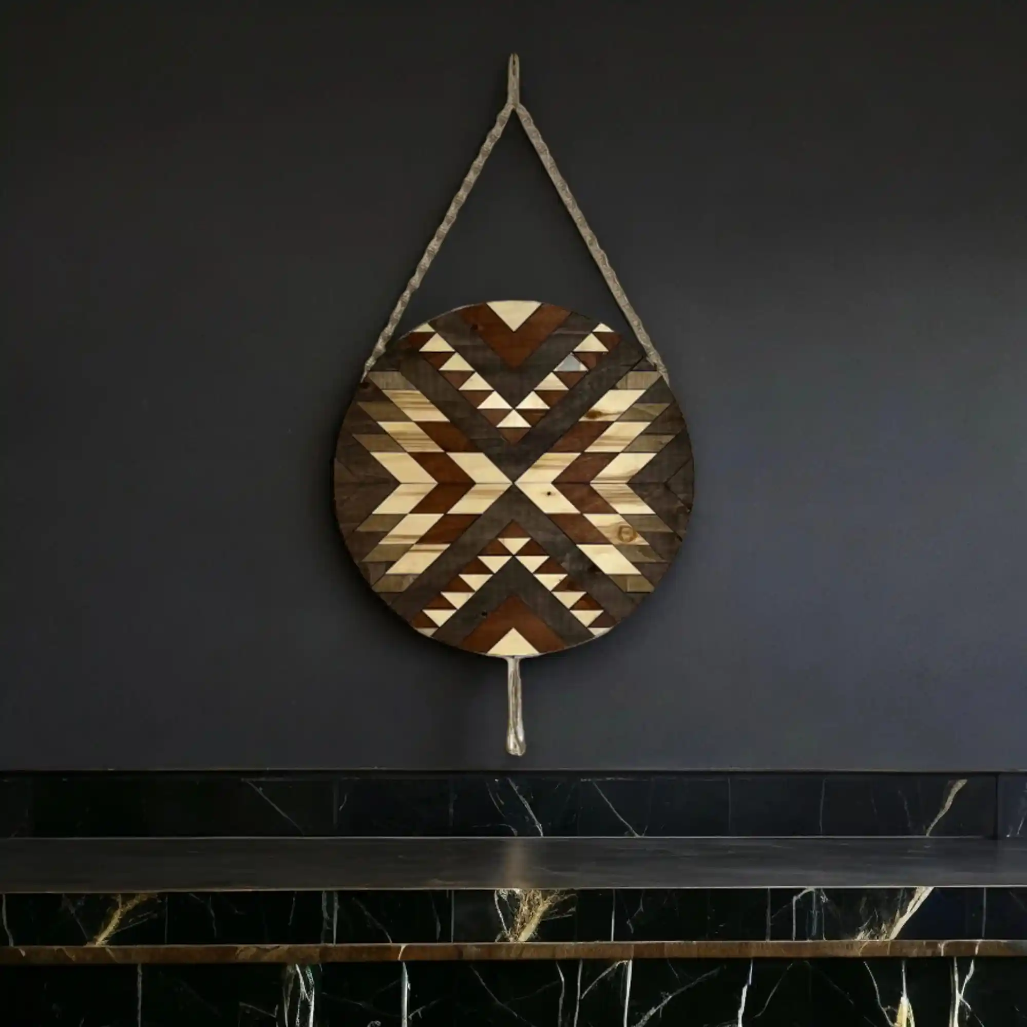 Makrome Tablo Dekorasyonuyla Evinize Doğal ve Sıcak Bir Atmosfer Katın