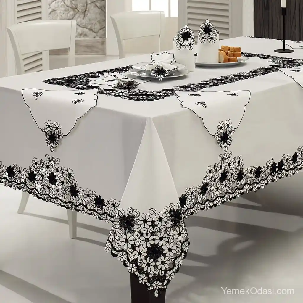 Masa örtüleri ile dekorasyonda şıklık ve fonksiyonellik sağlama yolları