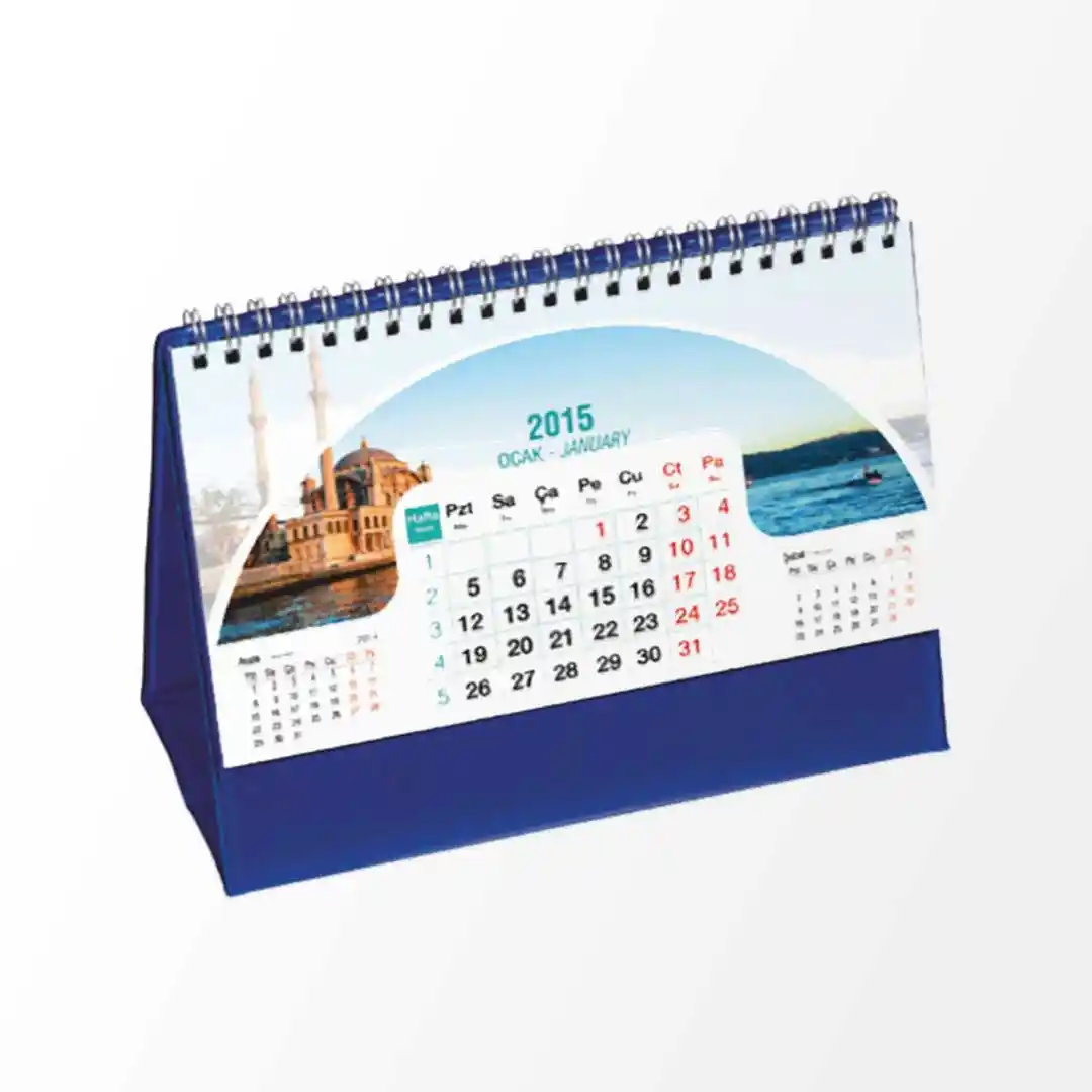 Masa Takvimi Dekorasyonunda Şıklık ve İşlevselliği Bir Arada Sunar