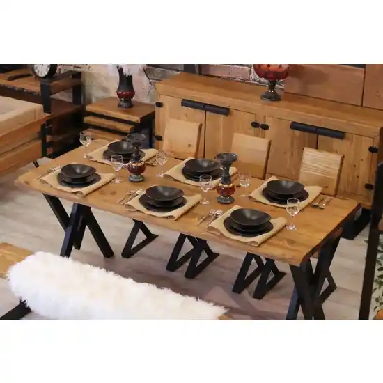 Masif Ahşap Masa Takımlarıyla Doğal ve Şık Dekorasyon Çözümleri