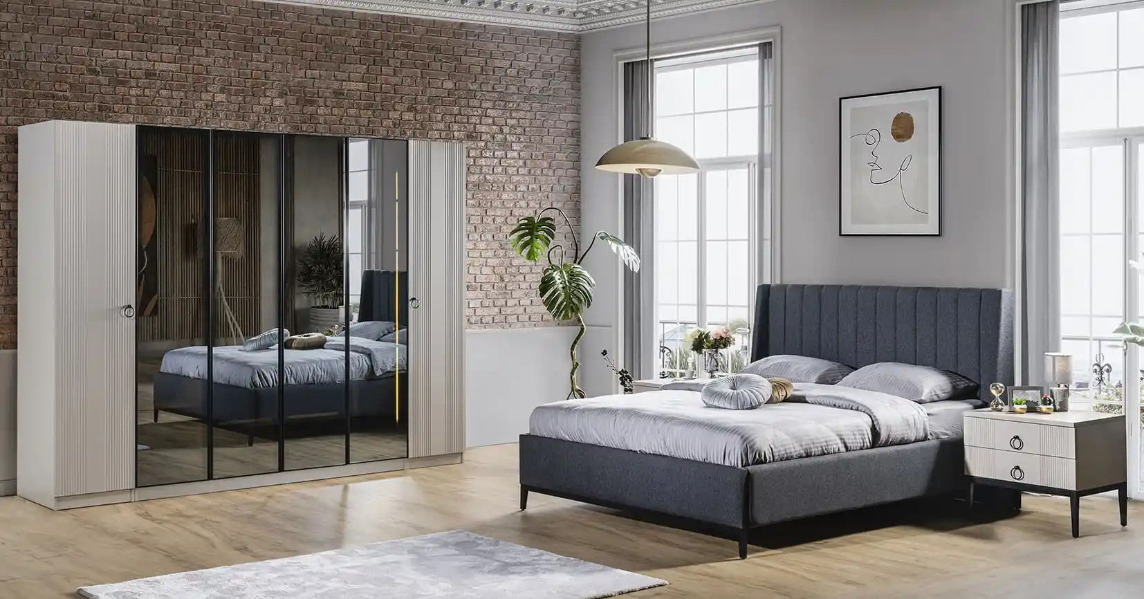 Mass yatak odası koleksiyonları modern ve fonksiyonel tasarımlarla şıklık ve konforu bir arada sunar