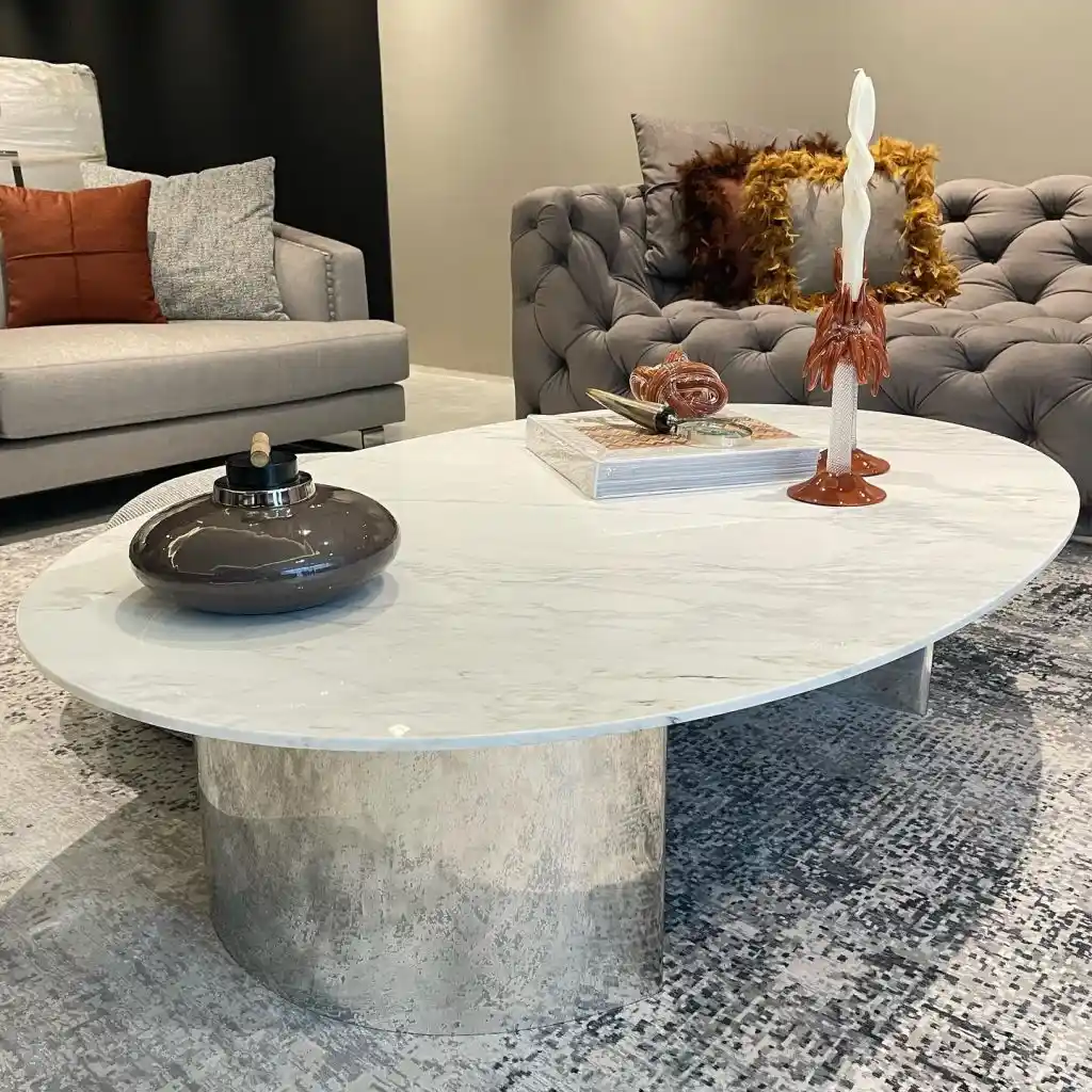 Mermer Orta Sehpa Seçenekleri ve Dekorasyonda Kullanım İpuçları