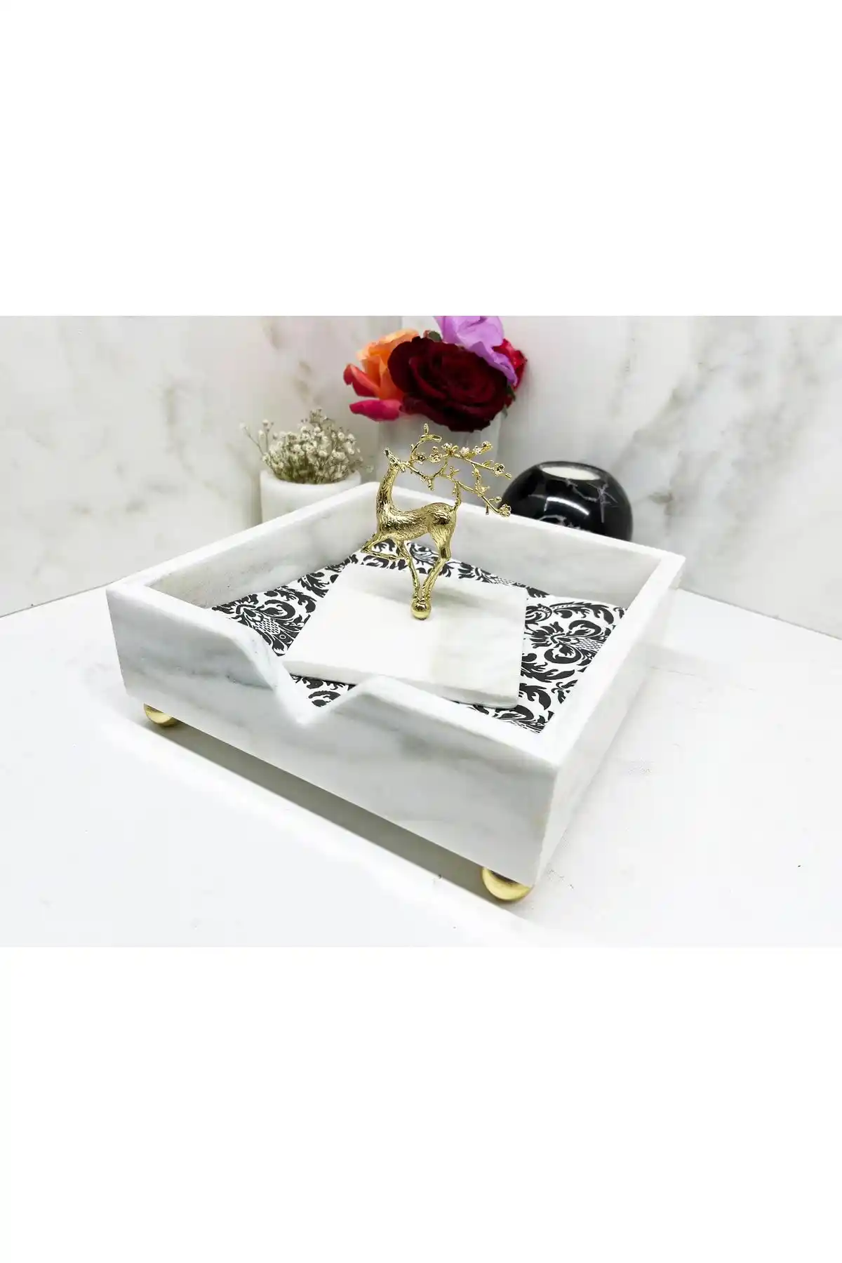 Mermer Peçetelikler ile Dekorasyonda Şıklık ve Dayanıklılık Sağlayın