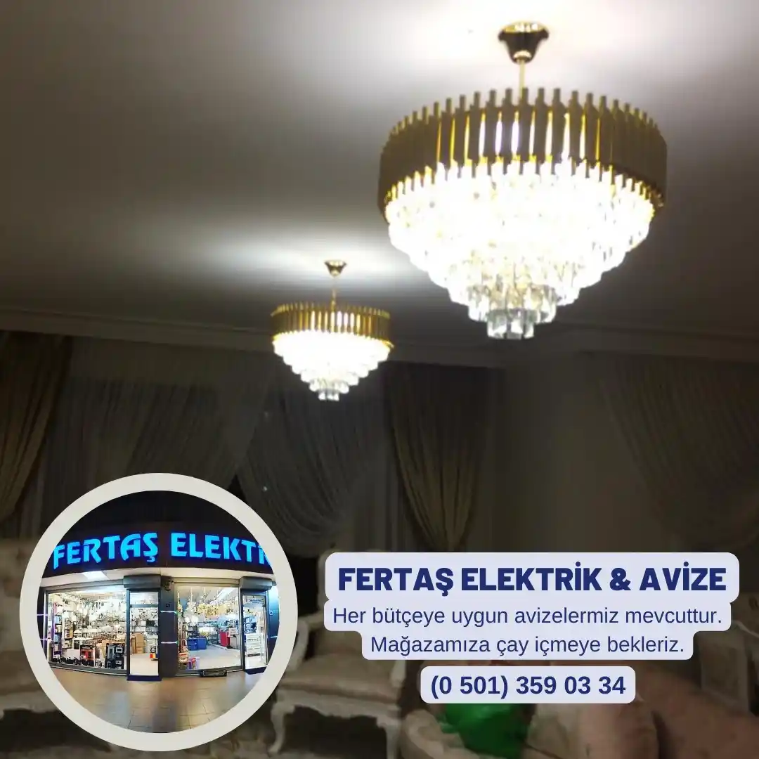 Mersin’de Dekorasyona Uygun Avize Seçimi ve Uygulama İpuçları