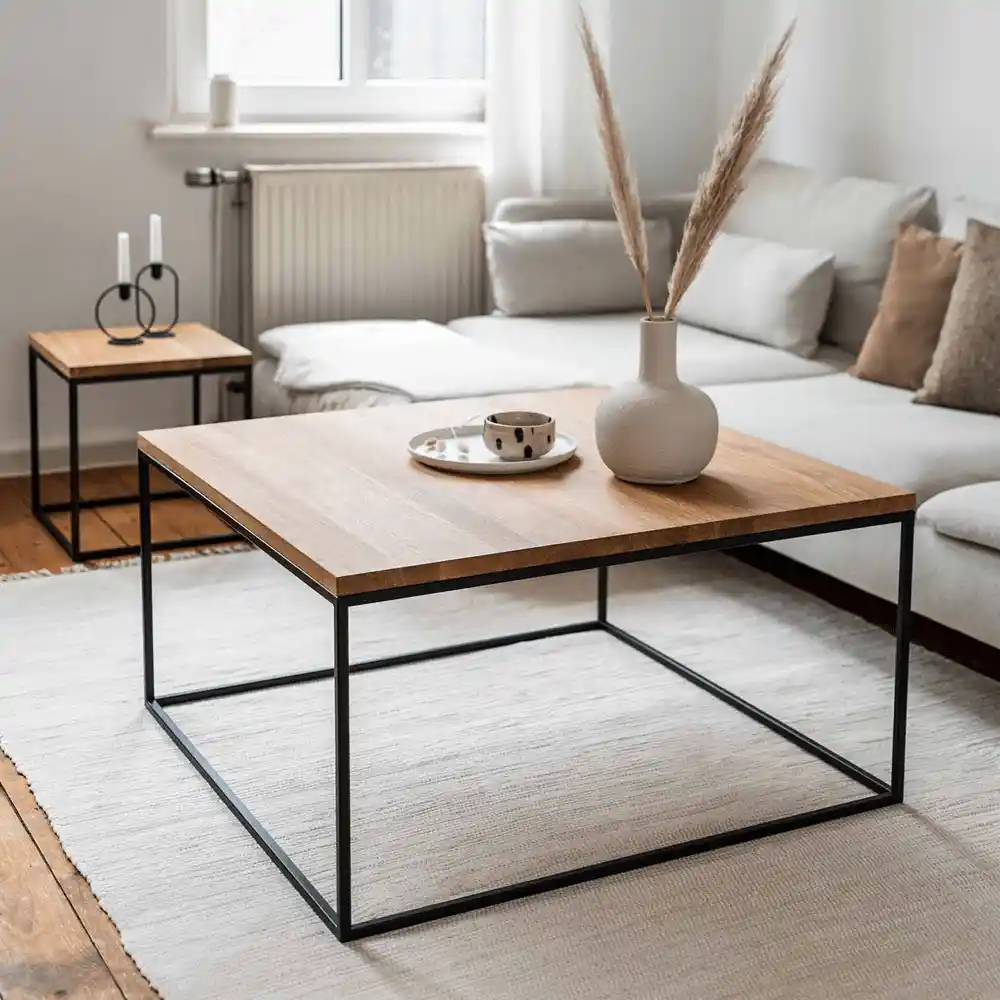 Metal Ayaklı Orta Sehpa ile Modern ve Şık Dekorasyon Çözümleri