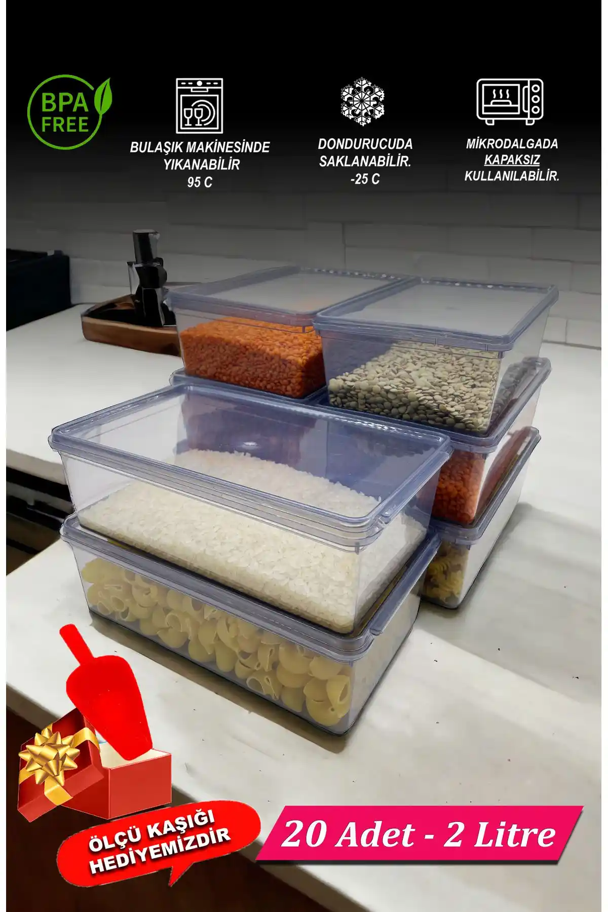 Modern Dekorasyonda Kullanılan Kilitli Plastik Saklama Kapları Özellikleri ve Dekoratif Avantajlar