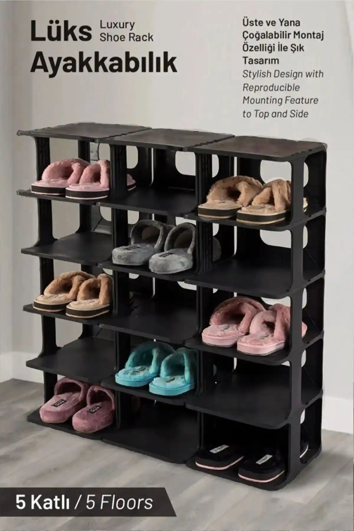 Modüler Ayakkabılık ile Fonksiyonel ve Estetik Ev Dekorasyonu Çözümleri