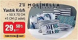 Molinella Yastık Kılıfı ile Dekorasyonda Şıklık ve Fonksiyonellik Sağlayan Çözümler