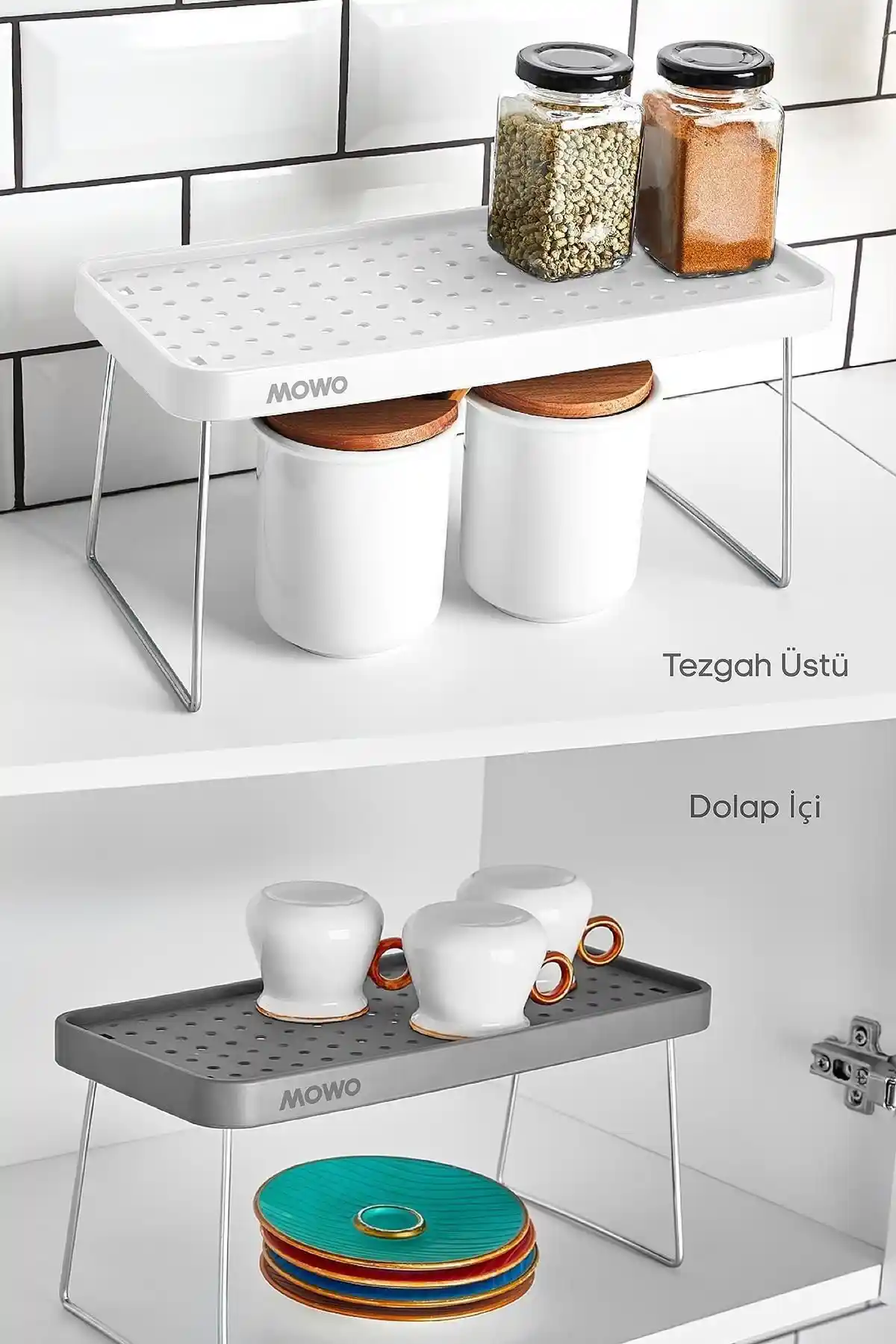 Mutfak Dolap İçi Tepsi Düzenleyici ile Fonksiyonel ve Estetik Mutfak Organizasyonu