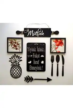 Mutfak Duvar Aksesuarlarıyla Şıklık ve Fonksiyonelliği Artırmanın Yolları