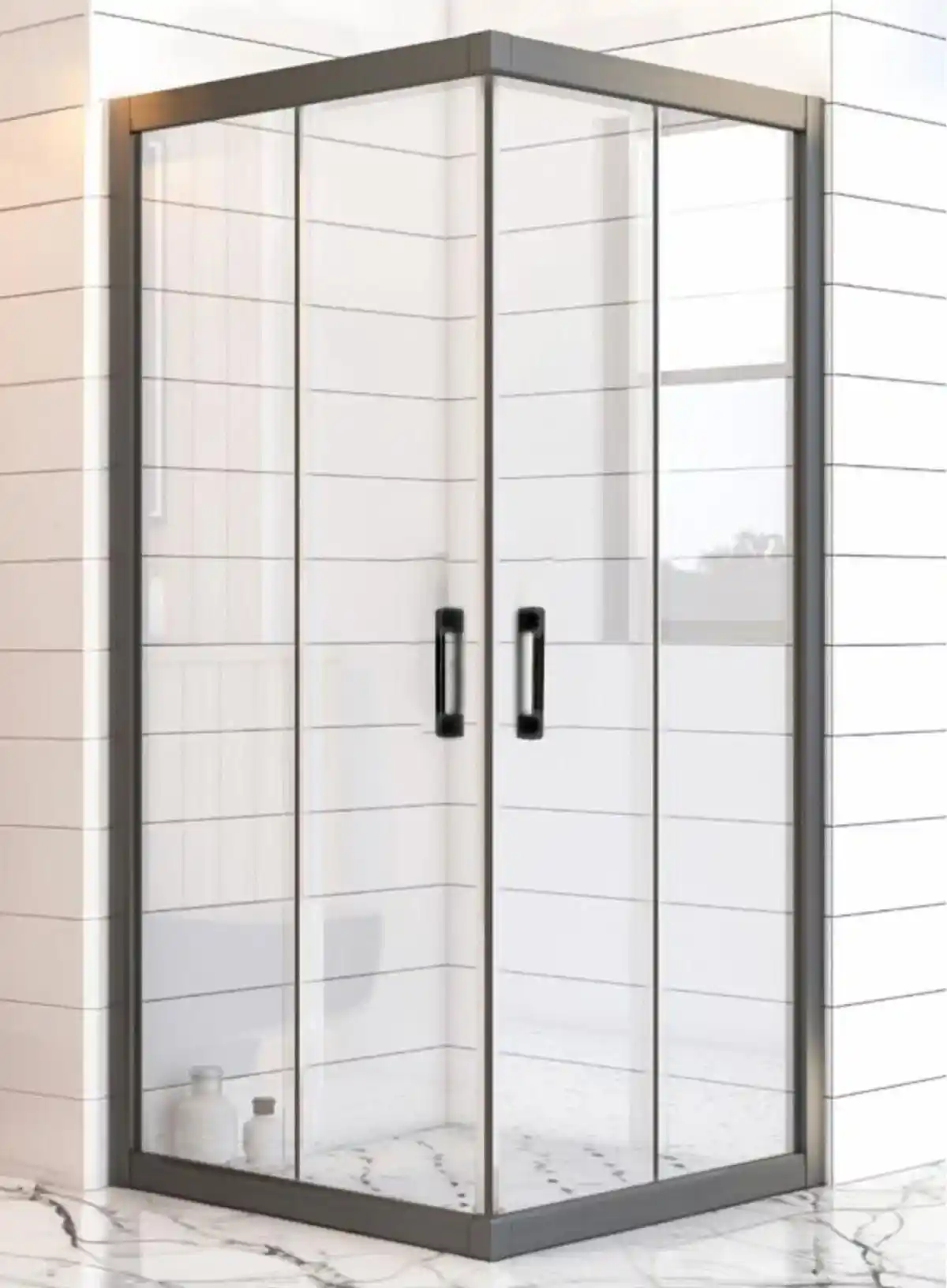 190 cm Yüksek Siyah Duşakabinler: Modern Tasarım ve Kullanım Konforu