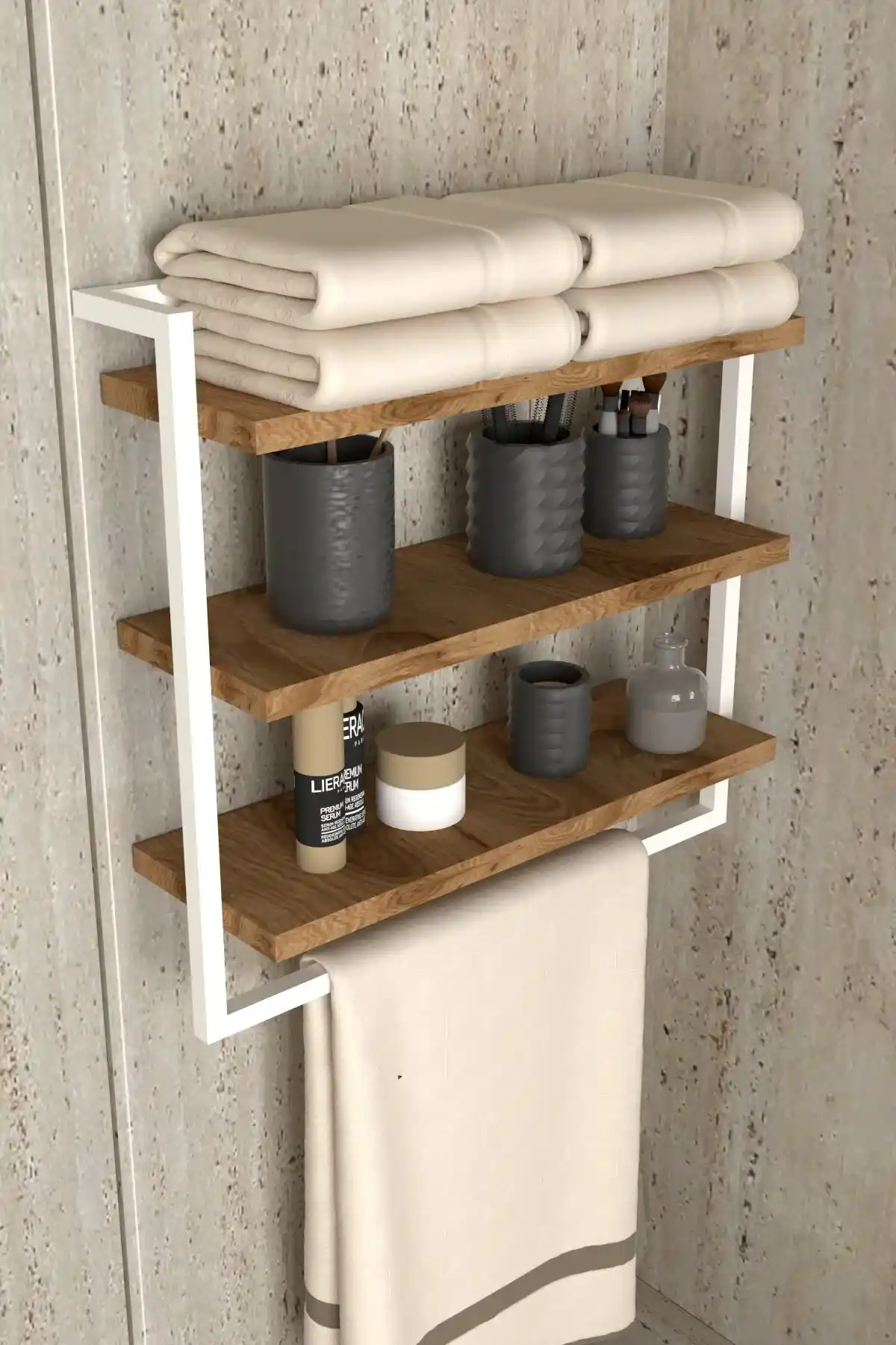 3 Katlı Fonksiyonel Rafin Banyo İçin Tasarım ve Kullanım İpuçları