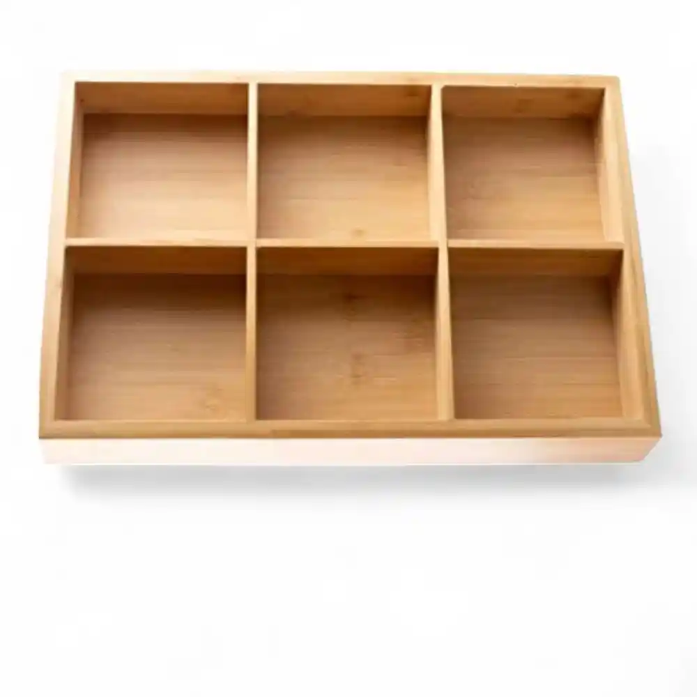 6 Bölmeli Akrilik Mutfak Kutusu ile Modern ve Pratik Mutfak Düzeni Sağlama