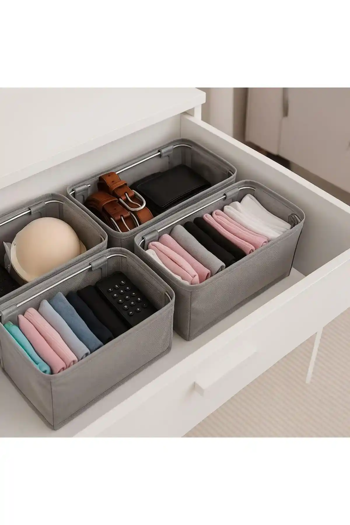 8 Parçalı Çekmece İç Düzenleyici Setleri ile Ev ve Ofisinizde Pratik Düzen Sağlama