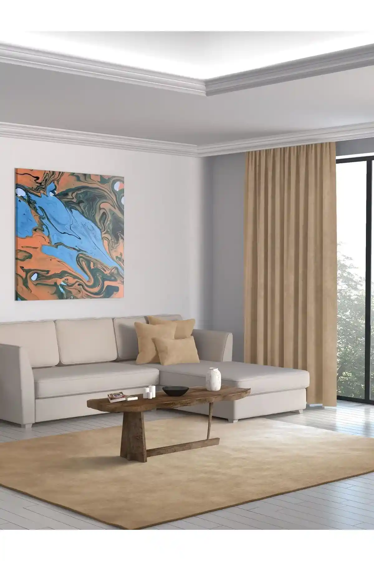 Ada Bej Renkli Fon Perdeler ve Dekorasyon Uyumları Hakkında Kapsamlı Bilgi