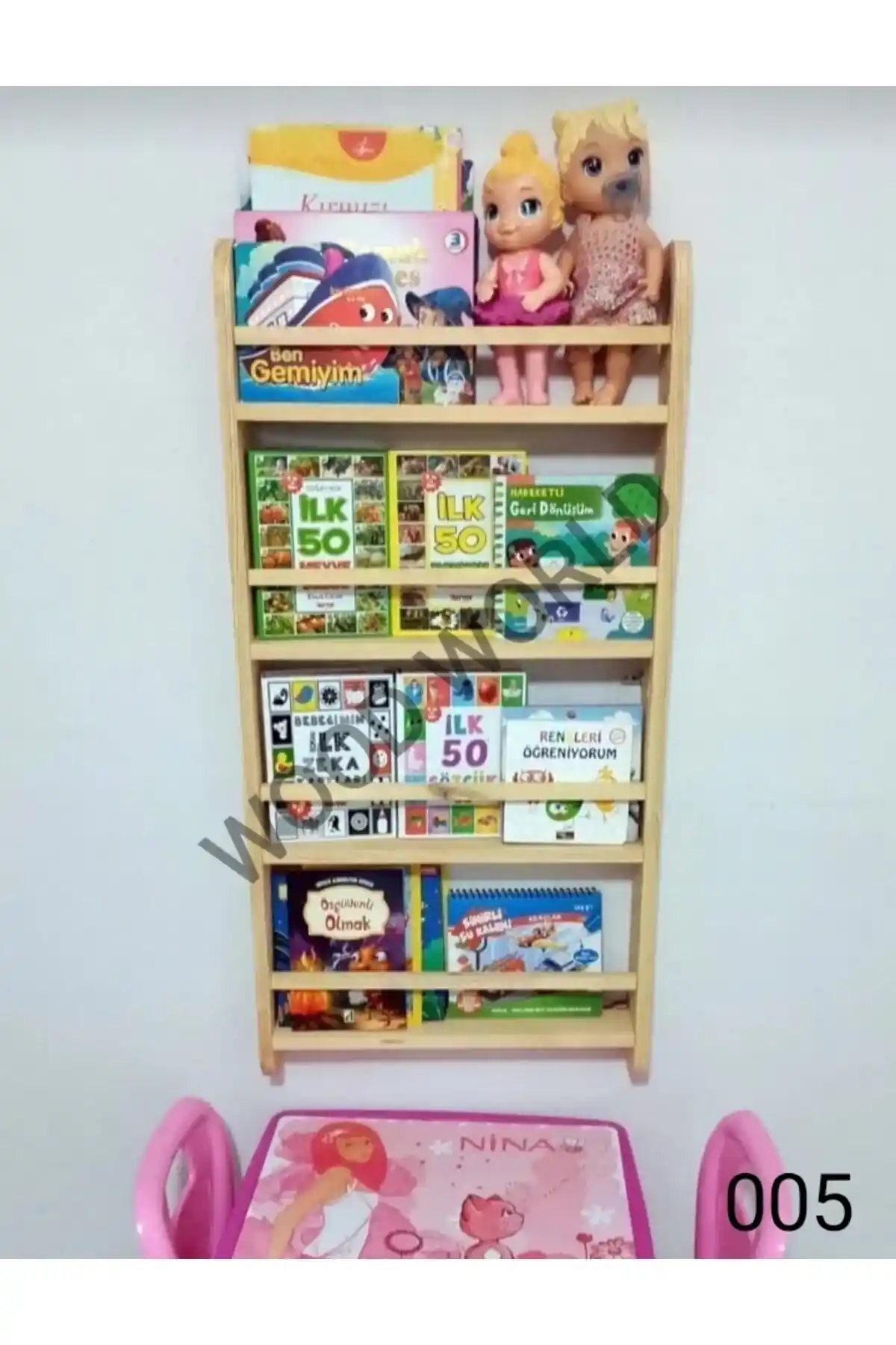 Ahşap Tasarım Çocuk Kitaplıkları: Güvenli ve Estetik Mobilya Seçenekleri