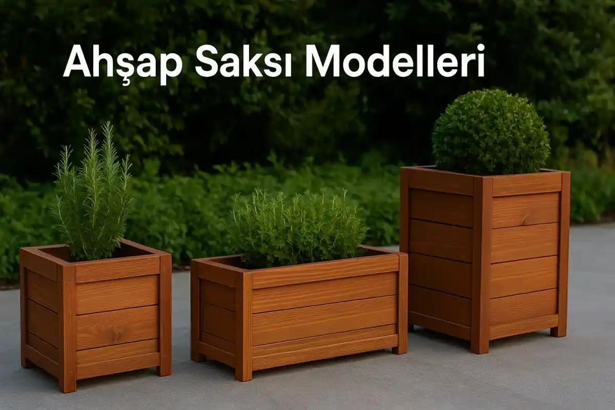 Akasya Ahşap Tombik Saksı Modelleri: Doğal ve Şık Dekorasyon Seçenekleri