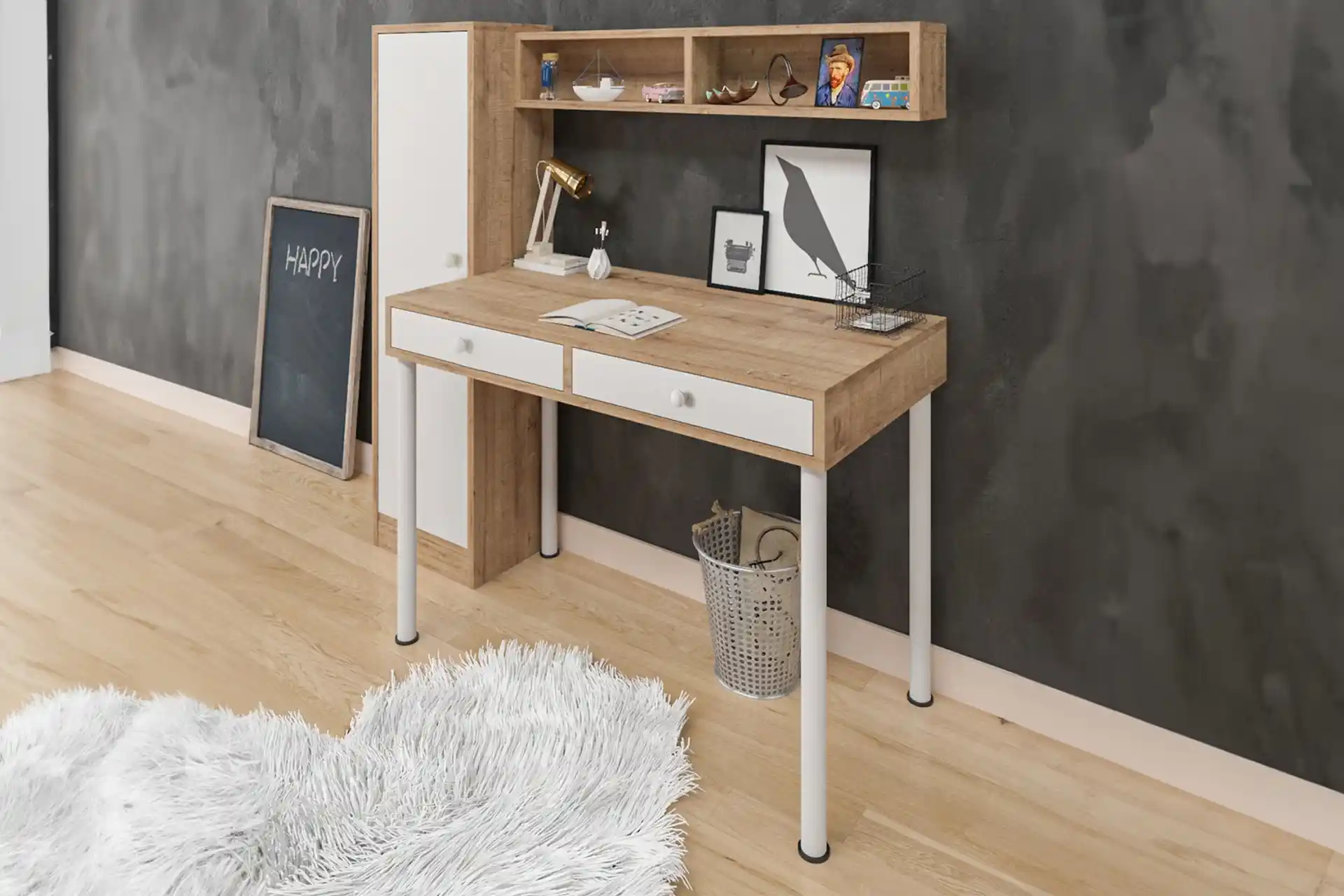 Akort Tasarım Çalışma Masaları: Modern ve Fonksiyonel Ofis ve Ev Çalışma Alanları İçin