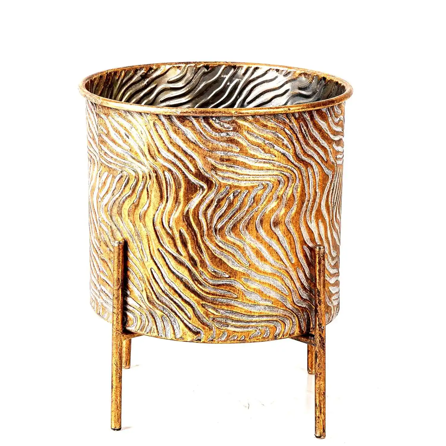 Altın Ayaklı Saksı Modelleri ile İç ve Dış Mekanlara Zarif Dokunuşlar