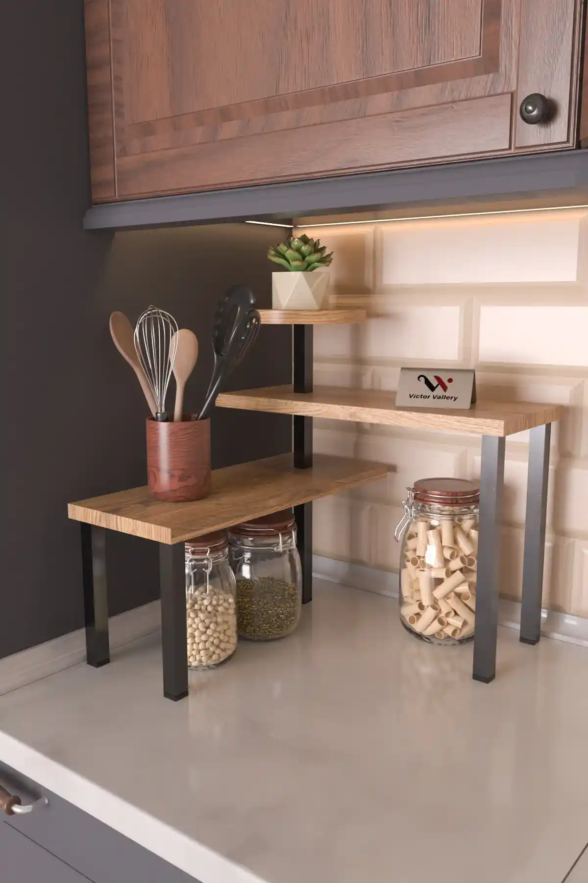 Anra Ahşap Mutfak Köşe Rafları: Dayanıklı ve Estetik Çözümlerle Mutfak Dekorasyonunu Geliştirin